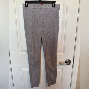 SPANX Gray Tummy Control Animal Print Pants EUC Size Medium